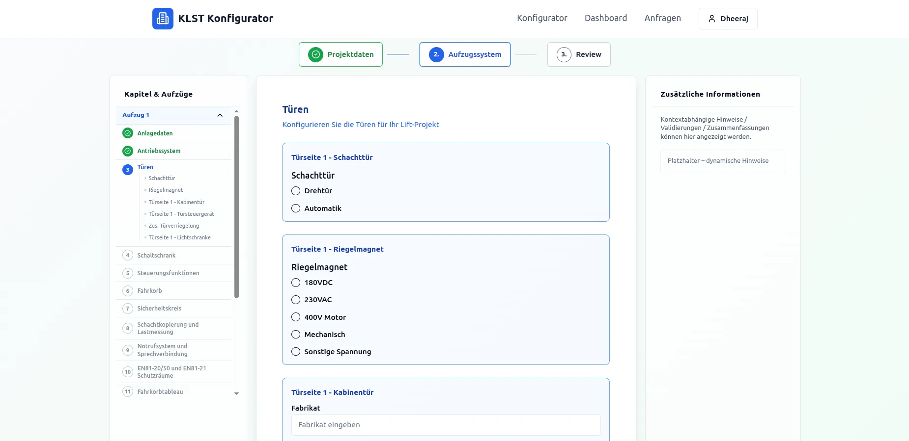 From PDF configurations to a manufacturing SaaS